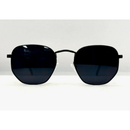 607 Óculos De Sol Hexagonais Feminina Vintage Masculino Moda quadrados Oculos