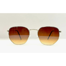 607 Óculos De Sol Hexagonais Feminina Vintage Masculino Moda quadrados Oculos