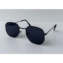 607 Óculos De Sol Hexagonais Feminina Vintage Masculino Moda quadrados Oculos