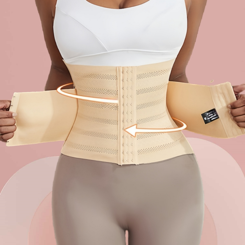 Z&D Lingerie Cinta Elastique Modeladora De Alta Compressão Redutor Afina Cintura 890