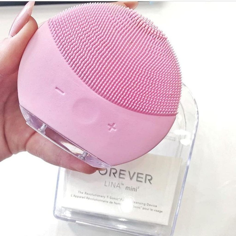 Esponja Elétrica Massageador Elétrico Limpeza Facial Para Skincare Escova De Silicone Recarregável