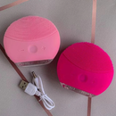 Esponja Elétrica Massageador Elétrico Limpeza Facial Para Skincare Escova De Silicone Recarregável