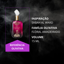 Perfume Árabe Feminino 15 ml - Alta fixação - Inspiração Nagoia 43 - Sabah Al ward