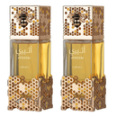 Perfume Atheeri Lattafa da abelha Árabe 100ml Feminino Embalagem de vidro lacrado