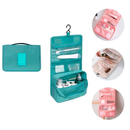 【ORGANIZADOR DE VIAGEM】Necessaire Suspensa com Divisórias, Resistente e Impermeável para Maquiagem e Higiene