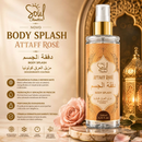 Body Splash ARABE SOUL FEMININO 200ml Desodorante Colonia Perfume Corporal Alta Fixação Noite e Dia