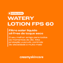 Kit Duo Protetor Solar FPS60 + Gel Creme Hidratante Facial Calming Cream - Creamy Skincare