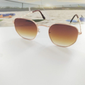 607 Óculos De Sol Hexagonais Feminina Vintage Masculino Moda quadrados Oculos