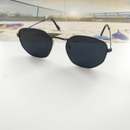 607 Óculos De Sol Hexagonais Feminina Vintage Masculino Moda quadrados Oculos