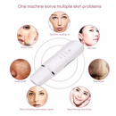 Aparelho de Peeling Esfoliante Ultrassônico Limpeza Facial Profunda Remoção de Cravos Antirrugas