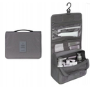 【ORGANIZADOR DE VIAGEM】Necessaire Suspensa com Divisórias, Resistente e Impermeável para Maquiagem e Higiene