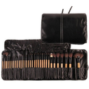 ANA1108 Kit 32 Peças Conjunto De Pincéis De Maquiagem Para Pó Sombra Delineador Lábios com estojo