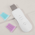 Aparelho de Peeling Esfoliante Ultrassônico Limpeza Facial Profunda Remoção de Cravos Antirrugas