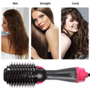 Escova Secadora 110V Alisador Elétrica Quente Cabelo Com 3 Em 1 Hair Styler