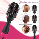 Escova Secadora 110V Alisador Elétrica Quente Cabelo Com 3 Em 1 Hair Styler