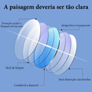 Óculos de sol retrô oversized com armação dupla, proteção UV, um item essencial para o inverno