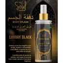Body Splash ARABE SOUL FEMININO 200ml Desodorante Colonia Perfume Corporal Alta Fixação Noite e Dia